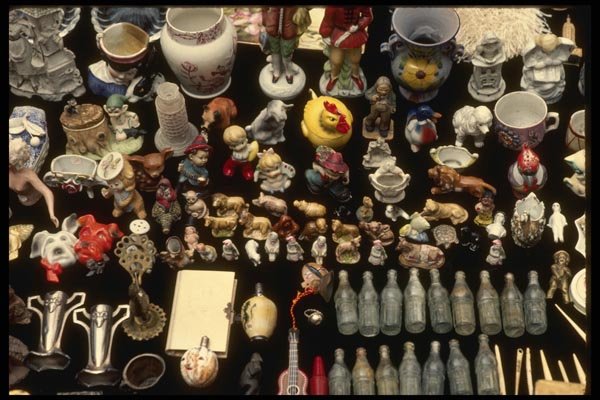 053058 Zona Rosa Flea Market At Plaza Del Angel A4 Photo Print