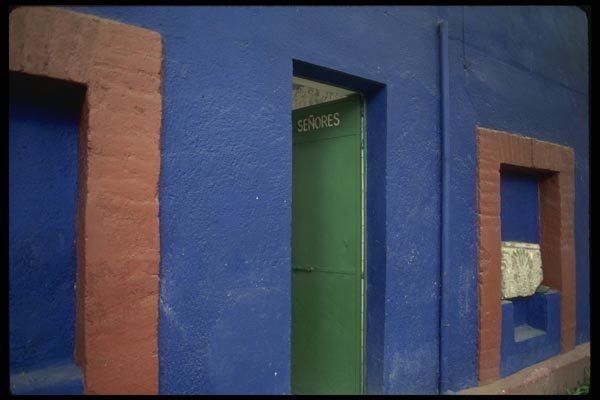 053073 Senores The Frida Kahlo Museum A4 Photo Print