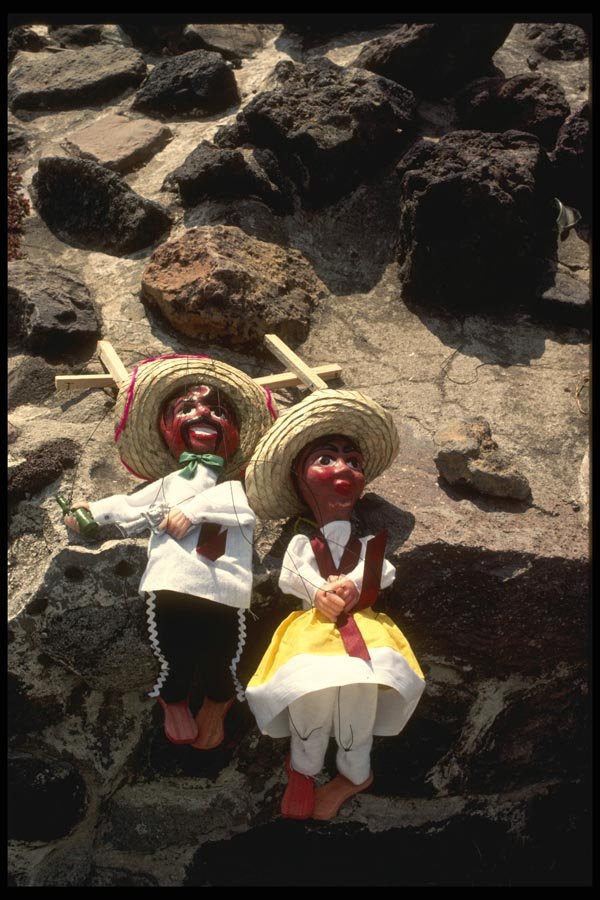 053075 Souvenir Marionettes A4 Photo Print