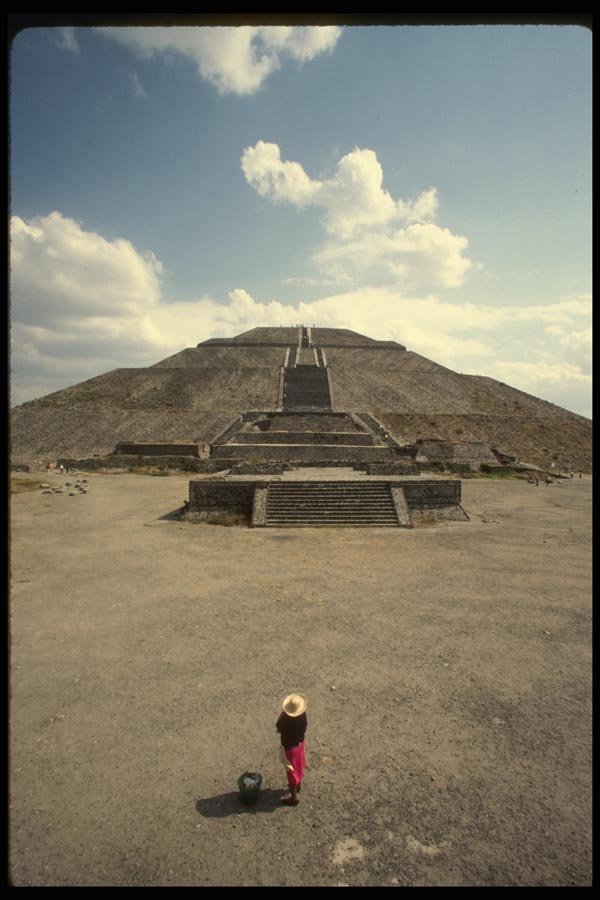 053083 Pyramid Of The Sun A4 Photo Print