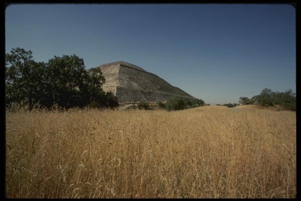 053085 Pyramid Of The Sun A4 Photo Print