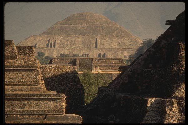053086 Pyramid Of The Sun A4 Photo Print