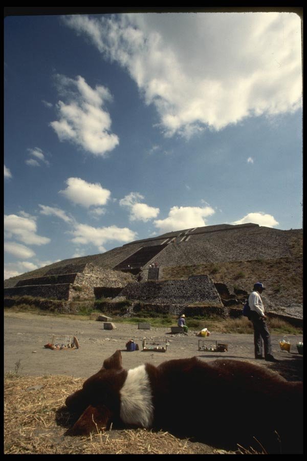 053087 Pyramid Of The Sun A4 Photo Print