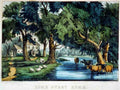 054 Home Sweet Home Vintage A4 Photo Print