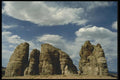 054002 Rocks Against The Sky A4 Photo Print