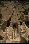 054005 Cave Dwelling A4 Photo Print