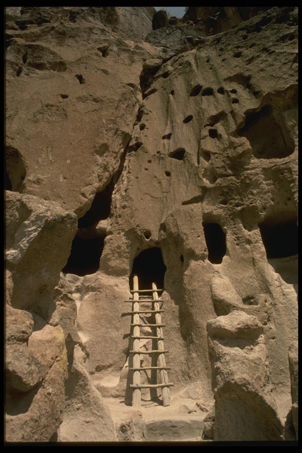 054005 Cave Dwelling A4 Photo Print