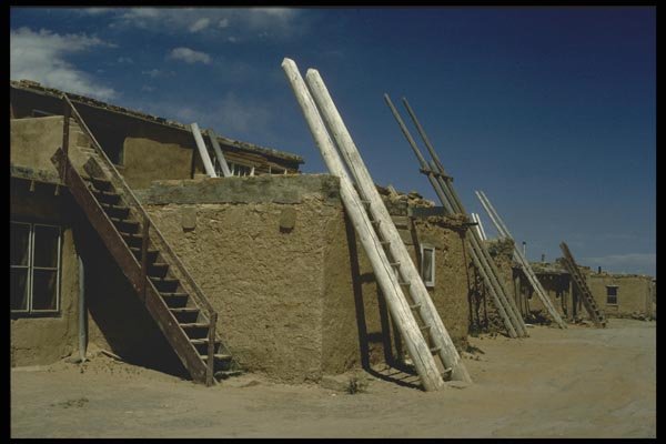 054013 Square Kiva A4 Photo Print