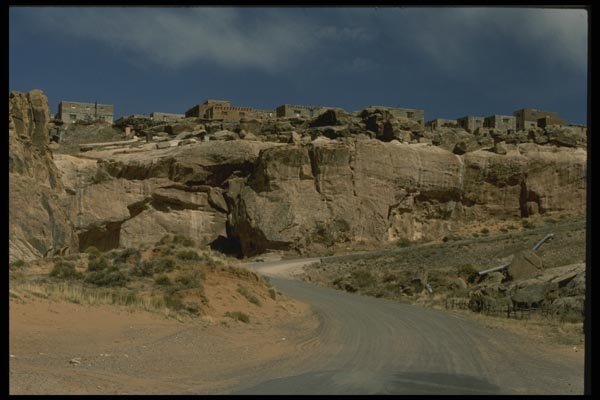 054016 Road Into Acoma A4 Photo Print