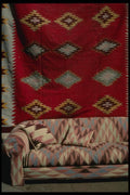 054018 Red Rug A4 Photo Print