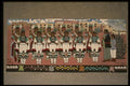 054022 Mural, Corn Dancers  A4 Photo Print
