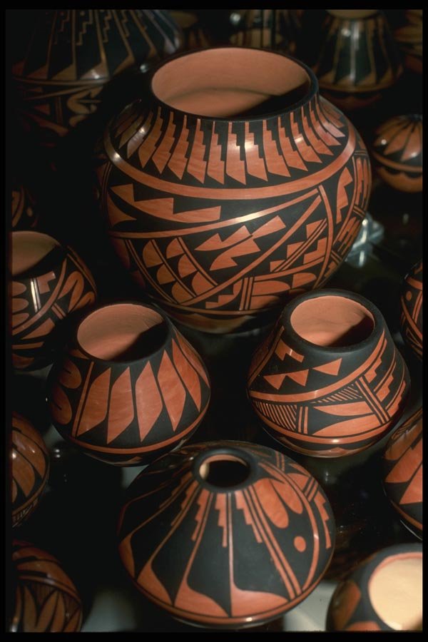 054032 Jemez Pottery A4 Photo Print