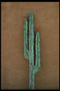 054038 Cactus Sculpture A4 Photo Print
