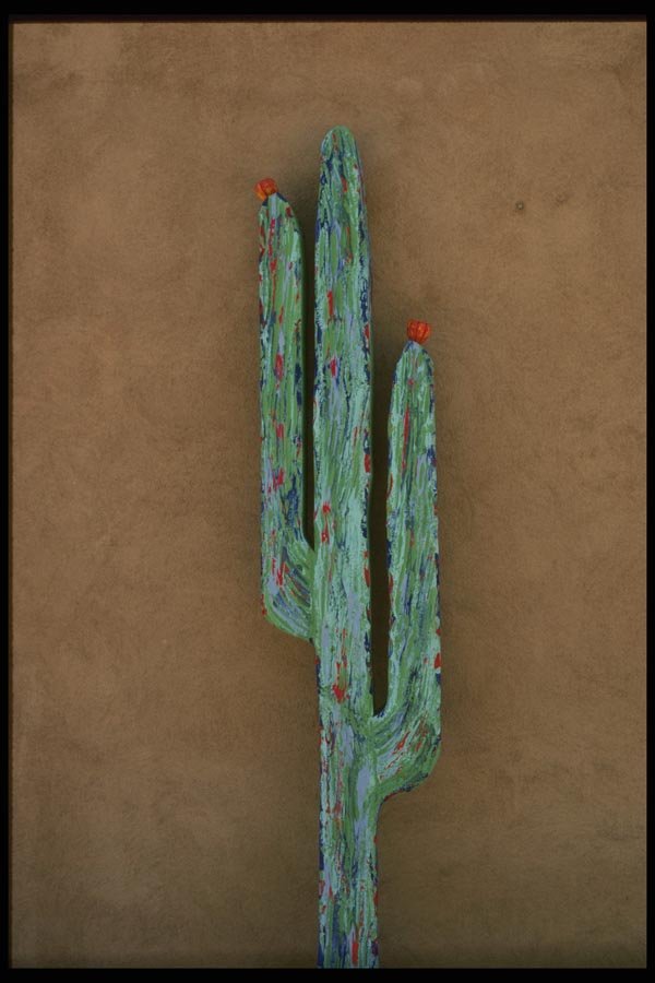 054038 Cactus Sculpture A4 Photo Print