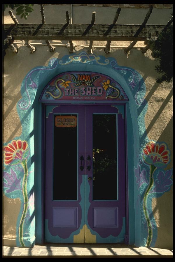 054040 Shop Doorway A4 Photo Print