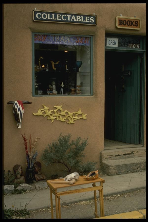 054041 Shop Entrance A4 Photo Print