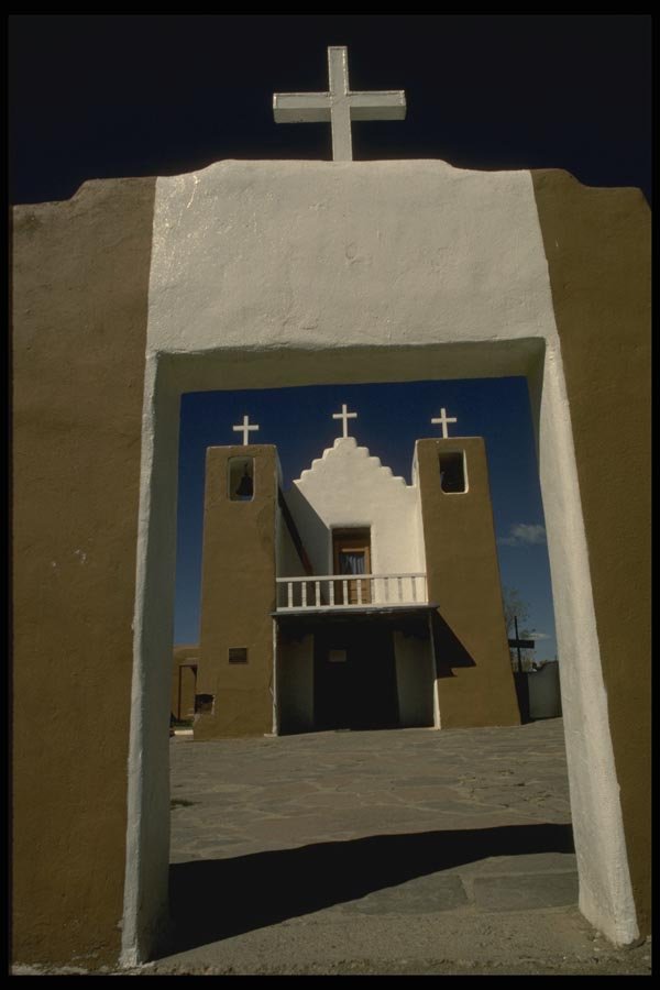 054061 San Geronimo De Taos A4 Photo Print