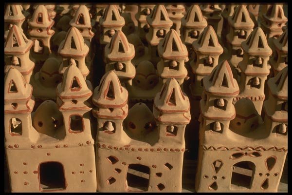 054067 Clay Churches A4 Photo Print