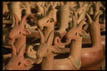 054069 Jackelope Pottery, Animals A4 Photo Print