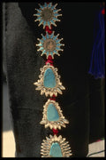 054093 Skirt Of Sun Dancer With Jewelery A4 Photo Print