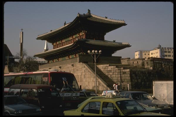 055010 Tongdaemun East Gate A4 Photo Print