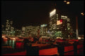 055011 City Hall Plaza At Night A4 Photo Print