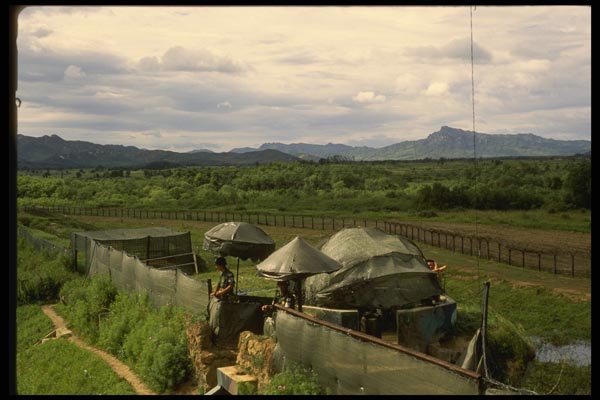 055058 Kangwon Do Southern Edge Of The Dmz A4 Photo Print