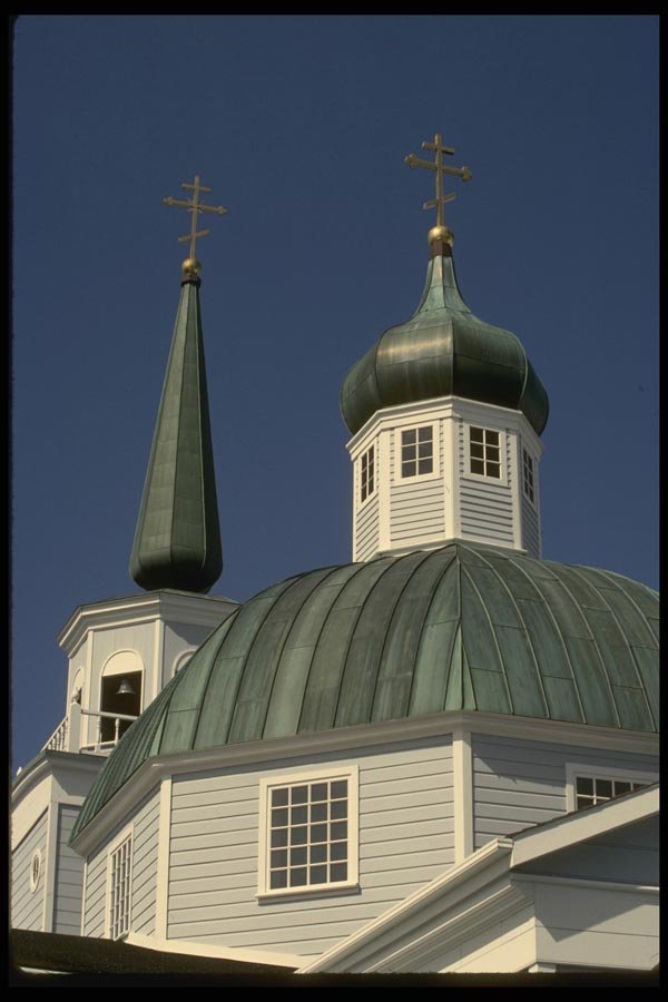 056013 St. Michael's Cathedral Sitka, Alaska, USA A4 Photo Print