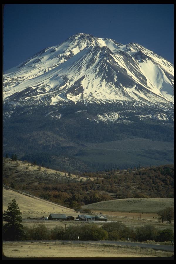056016 Mt. Shasta California, USA A4 Photo Print
