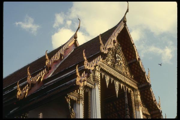 056020 Wat Po Bangkok, Thailand A4 Photo Print