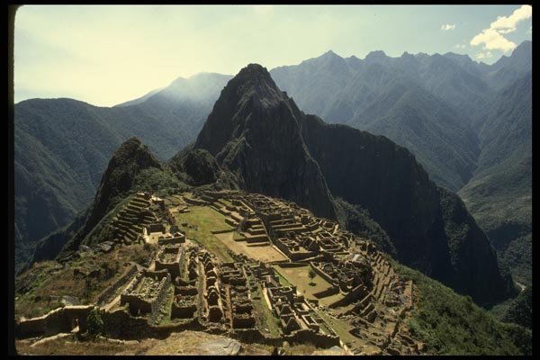 056073 Machu Picchu Peru A4 Photo Print