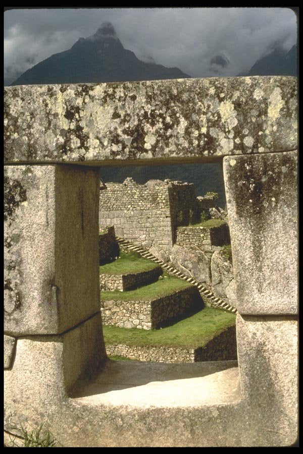 056086 Maccu Picchu Peru A4 Photo Print