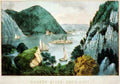 057 Hudson River Vintage A4 Photo Print