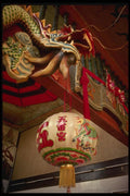 057000 Paper Lantern And Ceiling Detail, Buket Batok A4 Photo Print