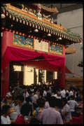 057013 Prayers On Chinese New Year At Kuan Yin Temple A4 Photo Print