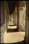 057019 Sidewalk Of Old Merchant District A4 Photo Print