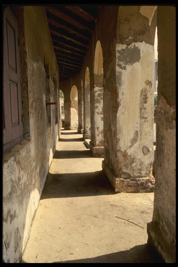 057019 Sidewalk Of Old Merchant District A4 Photo Print