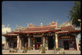 057057 Exterior Chinese Lantern Temple A4 Photo Print