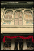 057065 Merchant Stall And House, Chinatown A4 Photo Print