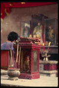 057086 Detail Of Altar, Siong Lim Temple Complex A4 Photo Print