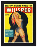 058X whisper glamour magazine cover 2 Vintage Advert A4 Photo Print
