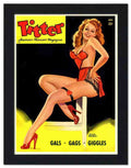 059 titter glamour magazine cover 2 Vintage Advert A4 Photo Print