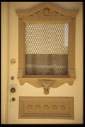 059058 A Door's Window A4 Photo Print