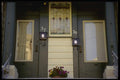 059073 Two Green Doors A4 Photo Print