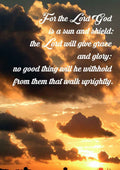 For as Jonas was three days and three nights in the whale's belly so shall the Son of man be three days and three nights in the heart of the earth A4 photo print 