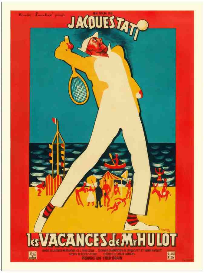 06 vacances de monsieur hulot holiday 2 Vintage Advert A4 Photo Print