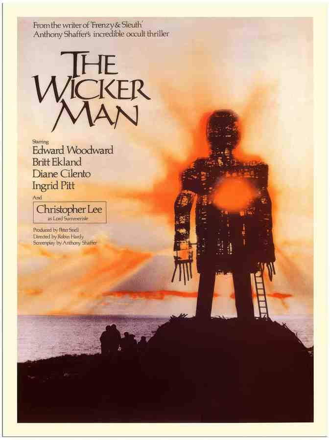 06 wicker man movie poster 1973 2 Vintage Advert A4 Photo Print