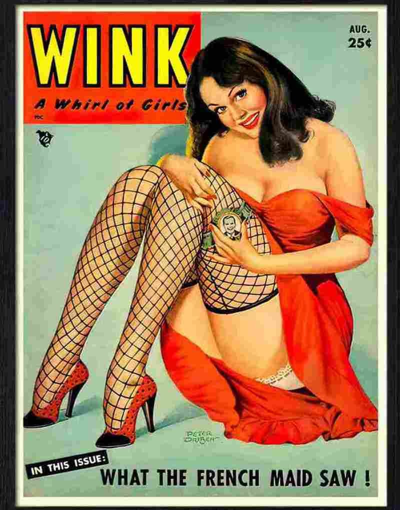 060 wink glamour magazine cover 2 Advert A4 Photo Print