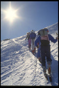 060006 Outward Bound Ski Trekking A4 Photo Print