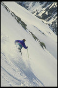 060007 New Tracks, Fresh Snow A4 Photo Print
